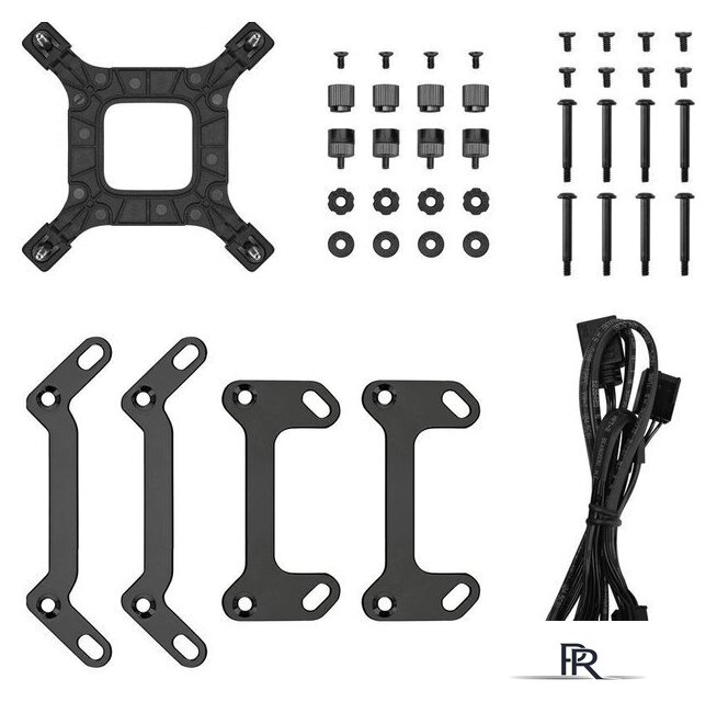 Система жидкостного охлаждения для процессора DeepCool LT240 BK ARGB R-LT240-BKAMNC-G-1 - Изображение №3 — Интернет-магазин ПроЗаказ