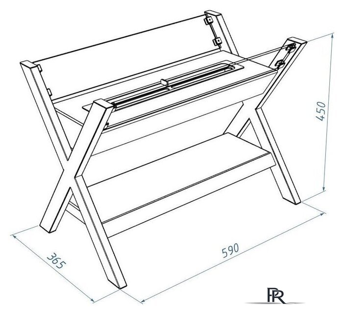 Биокамин Firelight BFP/F-45 X - Изображение №5 — Интернет-магазин ПроЗаказ
