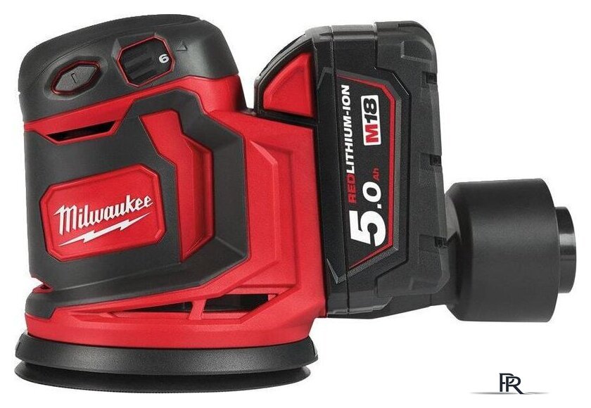 Эксцентриковая шлифмашина Milwaukee M18 BOS125-502B 4933464229 (с 2-мя АКБ, сумка) - Изображение №2 — Интернет-магазин ПроЗаказ