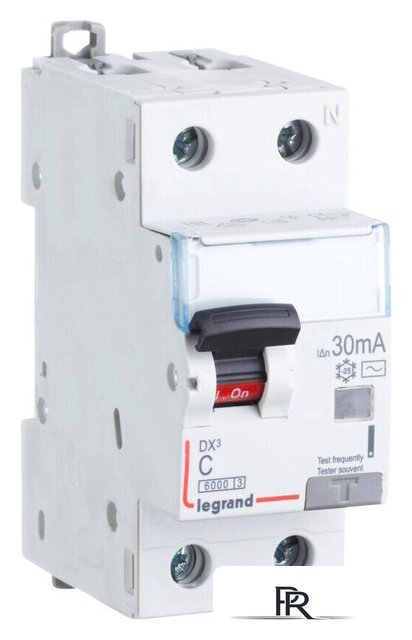 Дифференциальный автомат Legrand DX3 1P+N C 25A 30мА 6kA 2M 411004 - Изображение №1 — Интернет-магазин ПроЗаказ