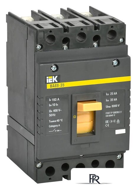 Выключатель автоматический IEK ВА 88-35 3п 160А 35кА С SVA30-3-0160 - Изображение №1 — Интернет-магазин ПроЗаказ