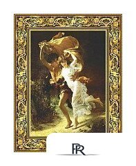 Картина Декарт Бегущие от грозы Итальянский художник 8Л0229 (в раме) - Изображение №1 — Интернет-магазин ПроЗаказ