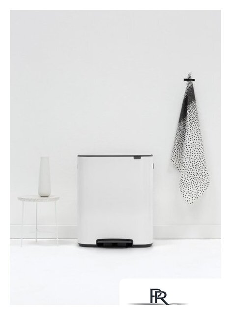 Система сортировки мусора Brabantia Bo Pedal Bin 2 x 30 л (белый) - Изображение №14 — Интернет-магазин ПроЗаказ