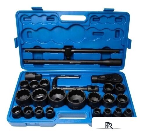 Набор трещотка с головками FORSAGE F-68262-9MPB (26 предметов) - Изображение №1 — Интернет-магазин ПроЗаказ