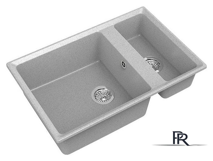 Кухонная мойка GranFest GF-LV-760K (серый) - Изображение №1 — Интернет-магазин ПроЗаказ