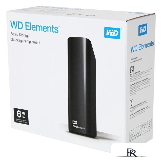 Внешний накопитель WD Elements Desktop 6TB WDBWLG0060HBK - Изображение №8 — Интернет-магазин ПроЗаказ