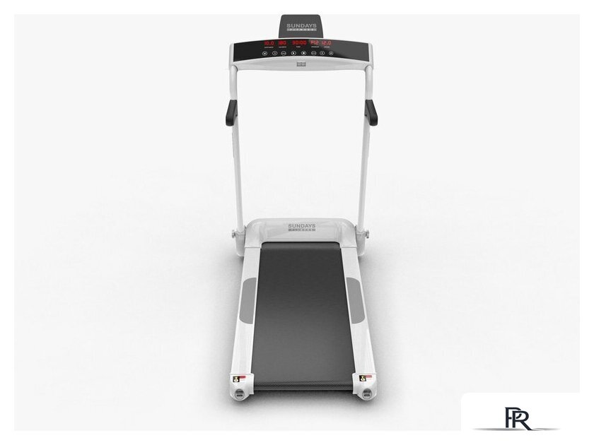 Электрическая беговая дорожка Sundays Middle Line S02 (белый) - Изображение №7 — Интернет-магазин ПроЗаказ
