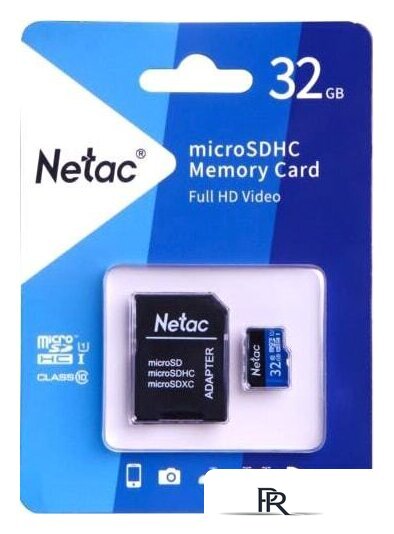 Карта памяти Netac P500 Standard 32GB NT02P500STN-032G-R + адаптер - Изображение №2 — Интернет-магазин ПроЗаказ