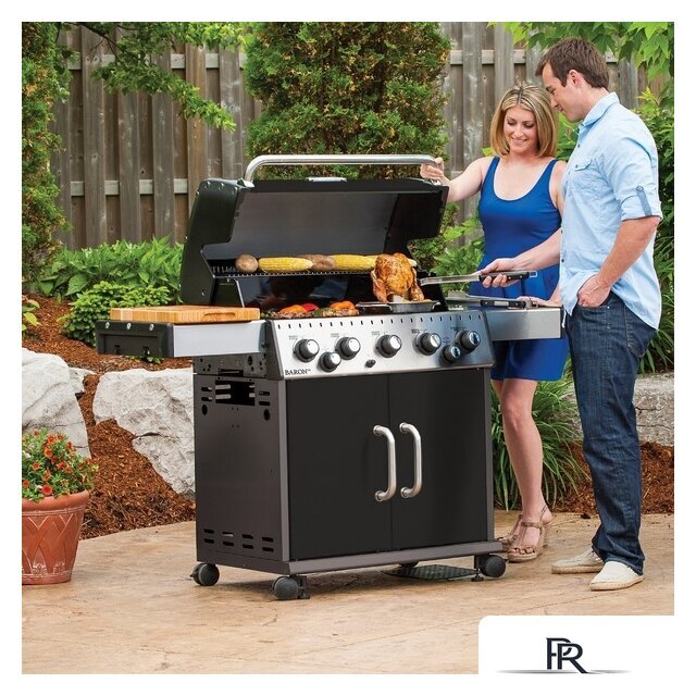 Газовый гриль для дачи Broil King Baron 590 - Изображение №2 — Интернет-магазин ПроЗаказ