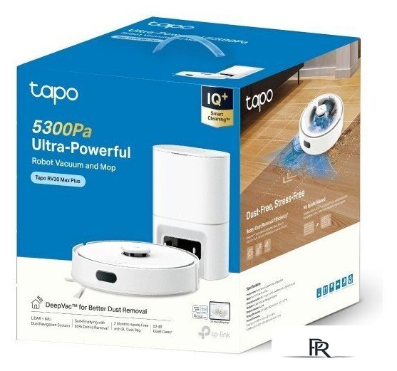 Робот-пылесос TP-Link Tapo RV30 Max Plus (белый) - Изображение №12 — Интернет-магазин ПроЗаказ