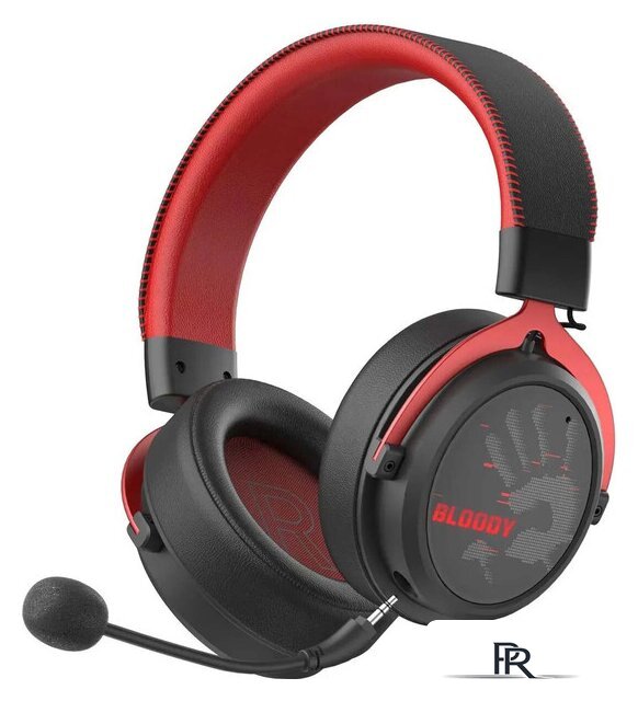 Наушники A4Tech Bloody MR590 Sports (черный/красный) - Изображение №1 — Интернет-магазин ПроЗаказ