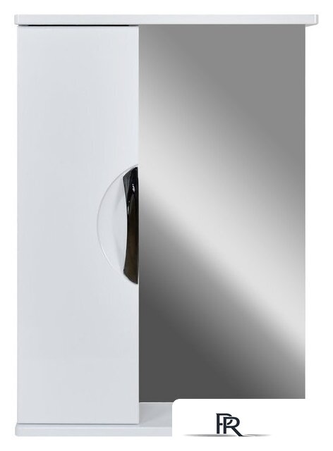  Doratiz Шкаф с зеркалом Афина 60 (белый) - Изображение №2 — Интернет-магазин ПроЗаказ