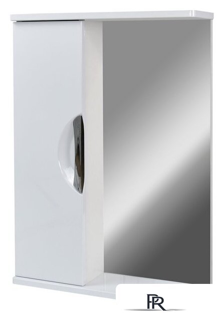  Doratiz Шкаф с зеркалом Афина 60 (белый) - Изображение №1 — Интернет-магазин ПроЗаказ