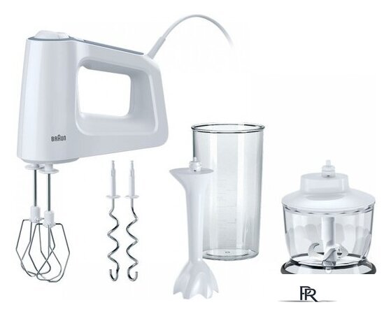 Миксер Braun MultiMix 3 HM 3137 WH - Изображение №1 — Интернет-магазин ПроЗаказ