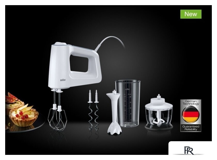 Миксер Braun MultiMix 3 HM 3137 WH - Изображение №2 — Интернет-магазин ПроЗаказ