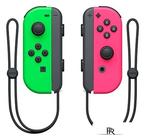 Геймпад Nintendo Joy-Con (неоновый зеленый/неоновый розовый) - Изображение №1 — Интернет-магазин ПроЗаказ