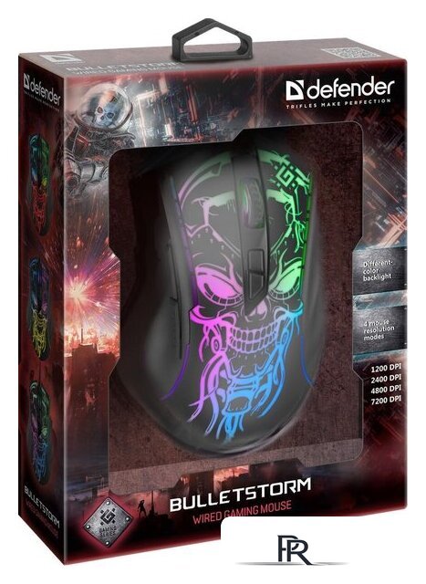 Игровая мышь Defender Bulletstorm GM-928 - Изображение №5 — Интернет-магазин ПроЗаказ