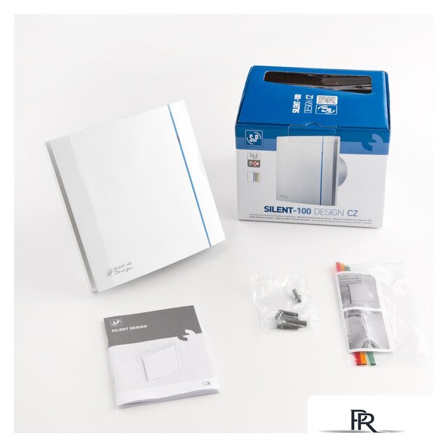 Осевой вентилятор Soler&Palau Silent-100 CZ Matt White Design - 4C 5210007800 - Изображение №5 — Интернет-магазин ПроЗаказ