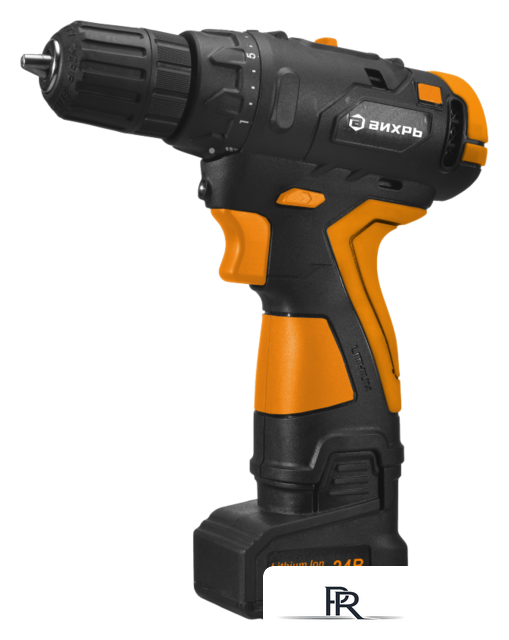 Дрель-шуруповерт Вихрь ДА-24Л-2К/Б (с 2-мя АКБ, кейс) - Изображение №1 — Интернет-магазин ПроЗаказ