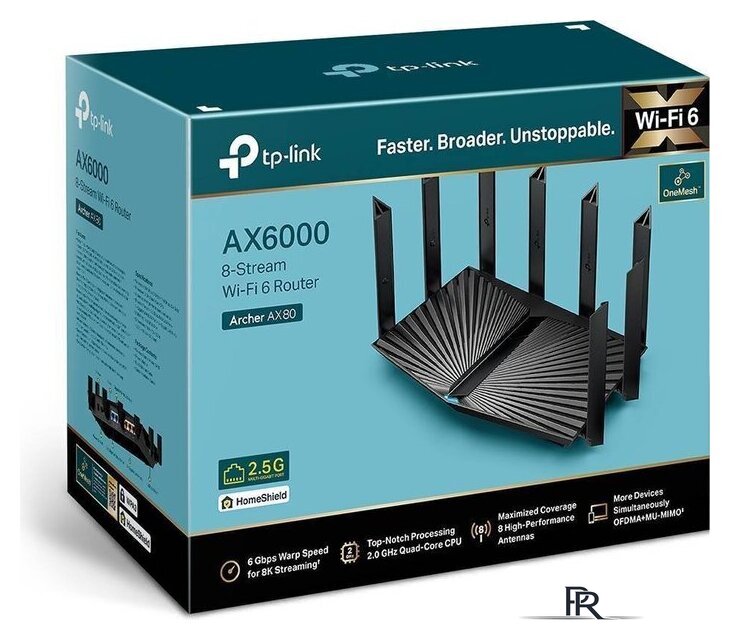 Wi-Fi роутер TP-Link Archer AX80 - Изображение №3 — Интернет-магазин ПроЗаказ