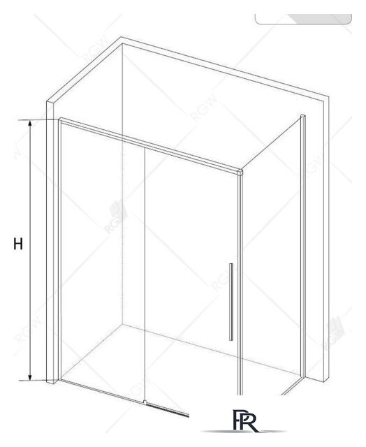 Душевой уголок RGW SV-42B (SV-12B + Z-050-2B) 32324240-014 140x100 (черный/прозрачное стекло) - Изображение №2 — Интернет-магазин ПроЗаказ