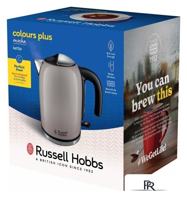 Электрический чайник Russell Hobbs Colours Plus+ 28511-70 - Изображение №8 — Интернет-магазин ПроЗаказ