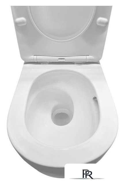 Унитаз подвесной Roxen Vortex в комплекте с инсталляцией StounFix Dual Fresh 6 в 1 968489 (кнопка: сатин) - Изображение №6 — Интернет-магазин ПроЗаказ