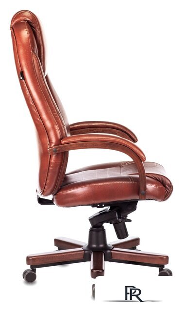 Офисное кресло Бюрократ T-9923WALNUT (светло-коричневый) - Изображение №3 — Интернет-магазин ПроЗаказ