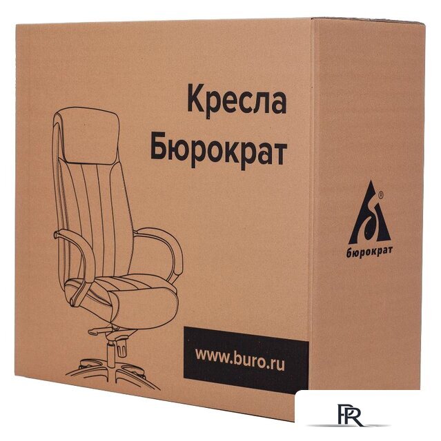 Офисное кресло Бюрократ T-9923WALNUT (светло-коричневый) - Изображение №5 — Интернет-магазин ПроЗаказ