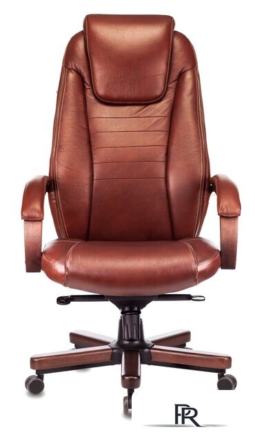 Офисное кресло Бюрократ T-9923WALNUT (светло-коричневый) - Изображение №2 — Интернет-магазин ПроЗаказ