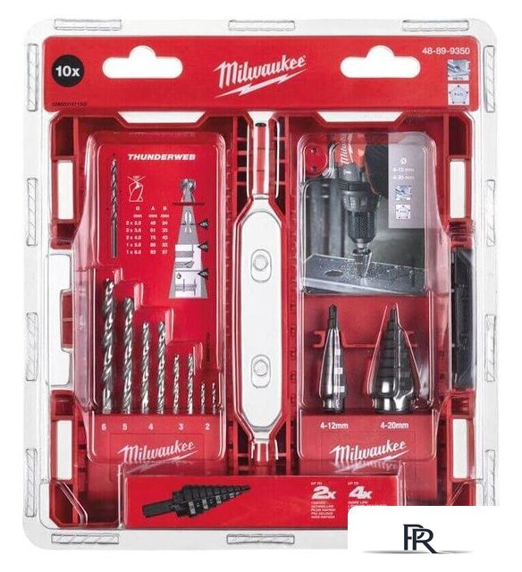 Набор сверл Milwaukee 48899350 (10 предметов) - Изображение №1 — Интернет-магазин ПроЗаказ