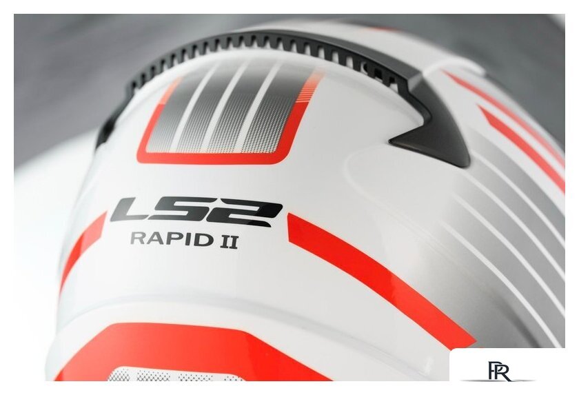 Мотошлем LS2 FF353 Rapid 2 Circuit (L, белый/красный) - Изображение №16 — Интернет-магазин ПроЗаказ