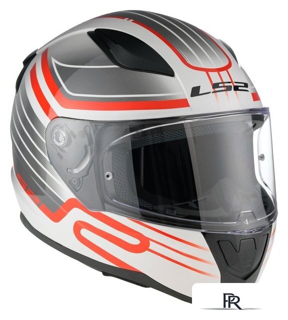 Мотошлем LS2 FF353 Rapid 2 Circuit (L, белый/красный) - Изображение №12 — Интернет-магазин ПроЗаказ