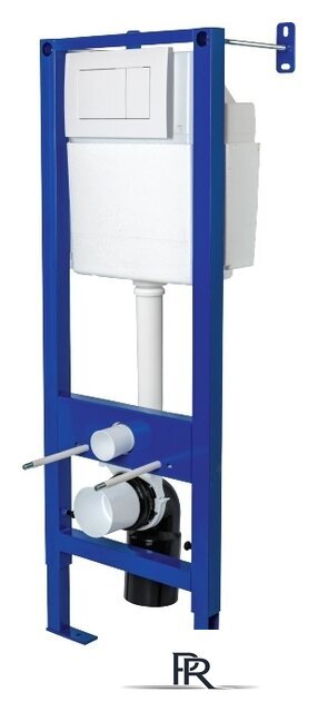 Инсталляция для унитаза Berges Wasserhaus Atom 040333 (белый) - Изображение №1 — Интернет-магазин ПроЗаказ