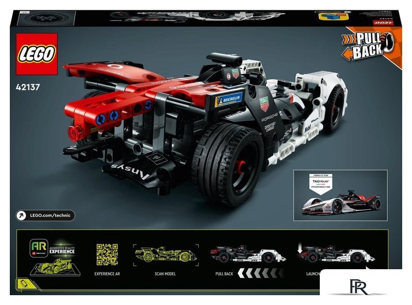 Конструктор LEGO Technic 42137 Formula E Porsche 99X Electric - Изображение №16 — Интернет-магазин ПроЗаказ