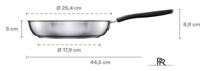 Сковорода Fiskars Functional Form 1072310 - Изображение №6 — Интернет-магазин ПроЗаказ