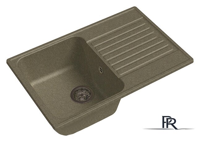 Кухонная мойка GranFest QUARZ Z-78 (песочный) - Изображение №1 — Интернет-магазин ПроЗаказ