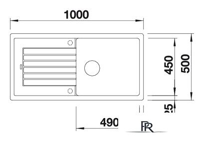 Кухонная мойка Blanco Zia XL 6 S (антрацит) [517568] - Изображение №2 — Интернет-магазин ПроЗаказ