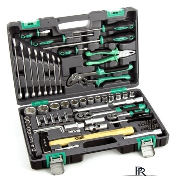 Универсальный набор инструментов Stels 14104 (76 предметов) - Изображение №2 — Интернет-магазин ПроЗаказ