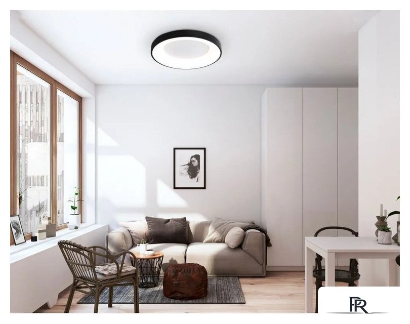 Припотолочная люстра Ambrella light Orbital FZ1403 BK (черный) - Изображение №7 — Интернет-магазин ПроЗаказ