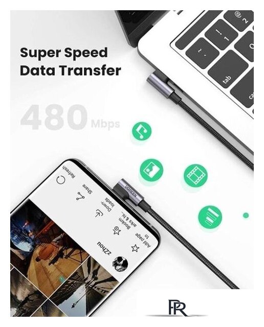 Кабель Ugreen US335 70696 - Изображение №5 — Интернет-магазин ПроЗаказ