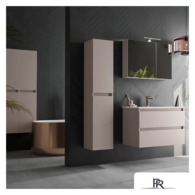  Lauter Шкаф с зеркалом Mia 80 (кашемир) - Изображение №2 — Интернет-магазин ПроЗаказ