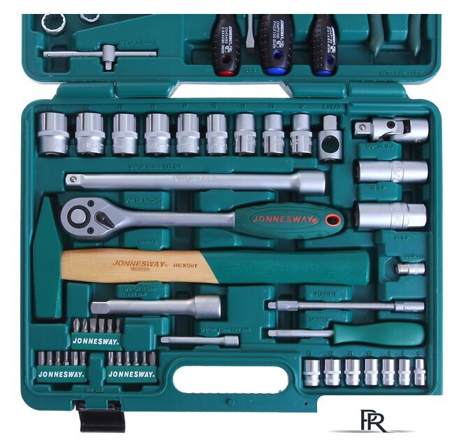 Универсальный набор инструментов Jonnesway S04H52460S 60 предметов - Изображение №3 — Интернет-магазин ПроЗаказ
