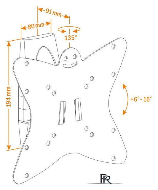 Кронштейн для телевизора Holder LCDS-5036 - Изображение №2 — Интернет-магазин ПроЗаказ