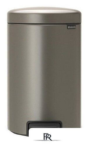Мусорное ведро Brabantia Pedal Bin NewIcon 12 л (платиновый) - Изображение №1 — Интернет-магазин ПроЗаказ