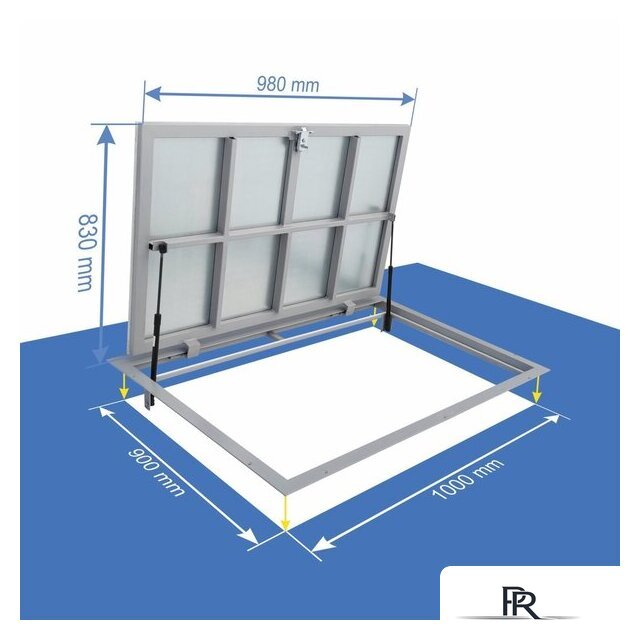 Люк Lukoff Гарант Люкс (90x100 см) - Изображение №2 — Интернет-магазин ПроЗаказ