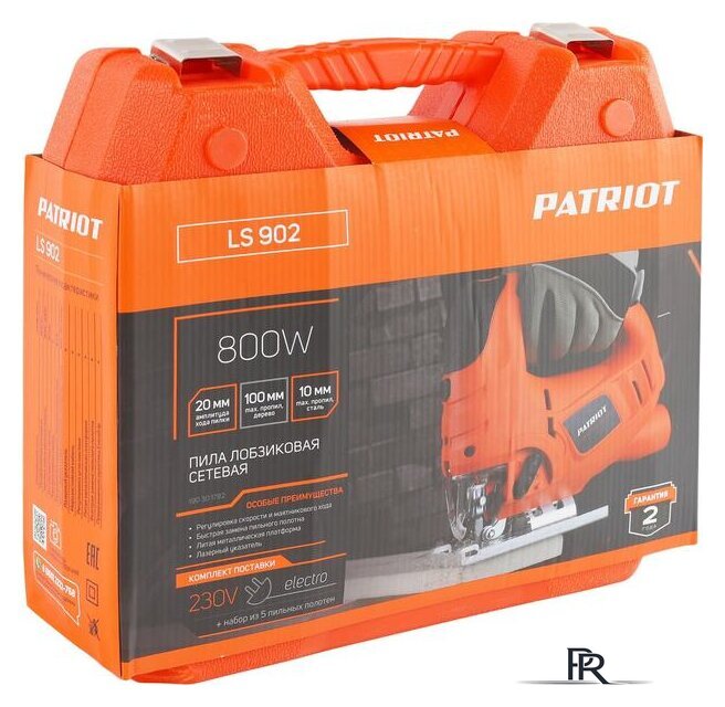Электролобзик Patriot LS 902 - Изображение №11 — Интернет-магазин ПроЗаказ
