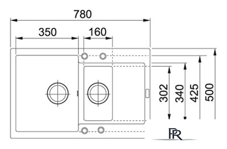 Кухонная мойка Franke MRG 651-78 (миндаль) - Изображение №2 — Интернет-магазин ПроЗаказ