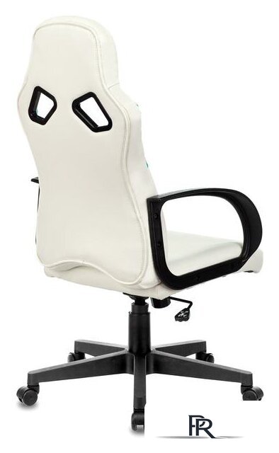 Игровое (геймерское) кресло Zombie Runner (белый/голубой) - Изображение №4 — Интернет-магазин ПроЗаказ