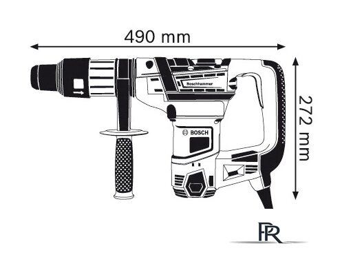 Перфоратор Bosch GBH 5-40 D Professional [0611269020] - Изображение №3 — Интернет-магазин ПроЗаказ